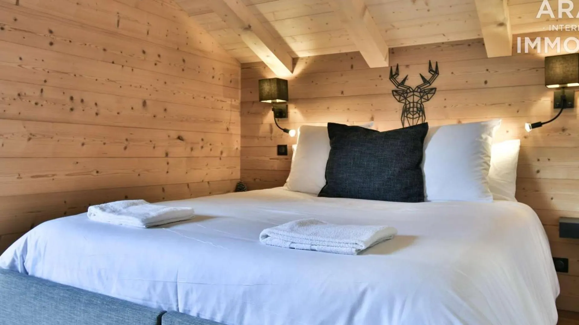 Chalet Mitoyen Luxueux 8 Pers, 3 Chambres Confortables Pour Une Escapade Alpestre Inoubliable - Fr-1-391-168 Le Grand-Bornand